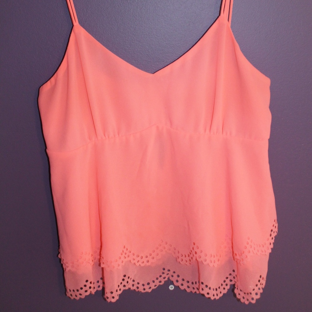 Coral Pink Layer Tank